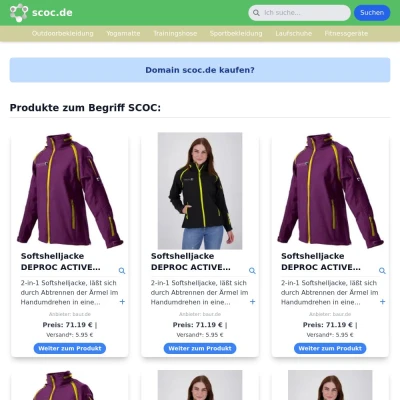Screenshot scoc.de