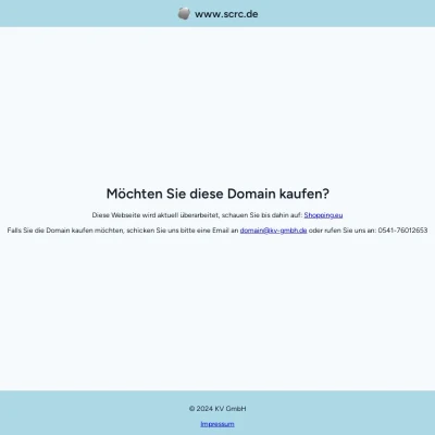 Screenshot scrc.de