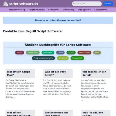 Screenshot script-software.de