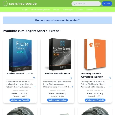 Screenshot search-europa.de
