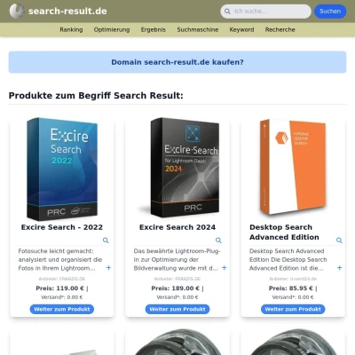 Screenshot search-result.de