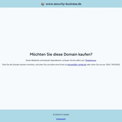 Screenshot security-business.de