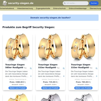 Screenshot security-siegen.de