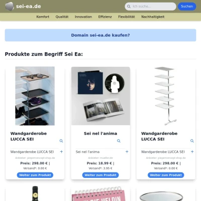 Screenshot sei-ea.de