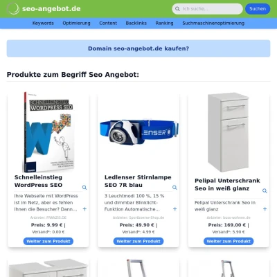 Screenshot seo-angebot.de