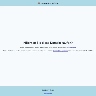 Screenshot seo-art.de