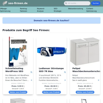 Screenshot seo-firmen.de