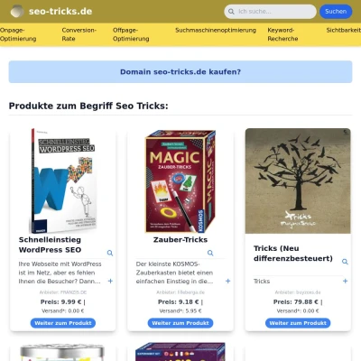 Screenshot seo-tricks.de