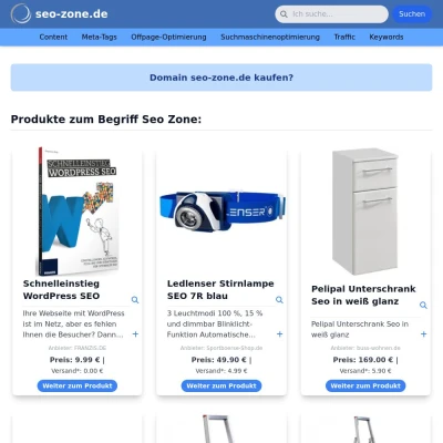 Screenshot seo-zone.de