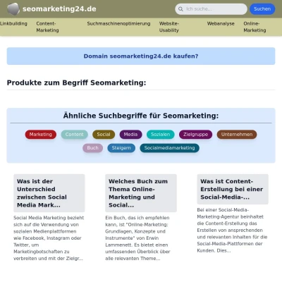 Screenshot seomarketing24.de