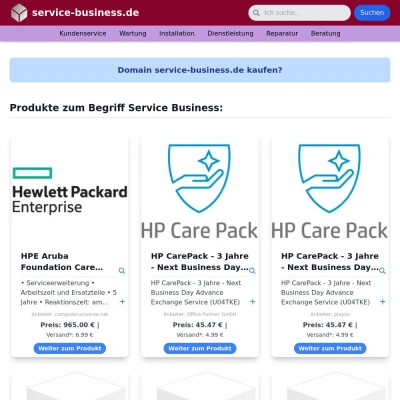 Screenshot service-business.de