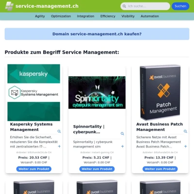Screenshot service-management.ch