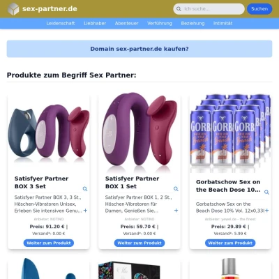 Screenshot sex-partner.de