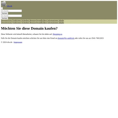 Screenshot sfss.de