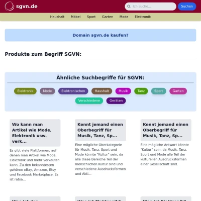 Screenshot sgvn.de