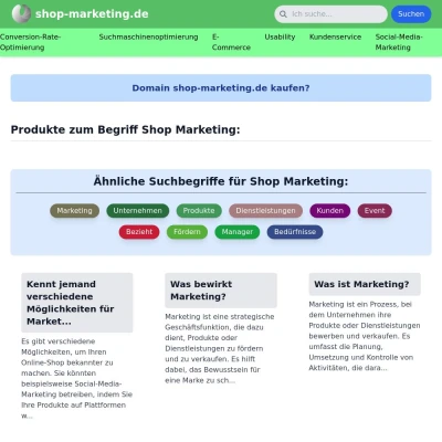 Screenshot shop-marketing.de