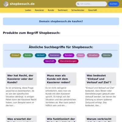 Screenshot shopbesuch.de