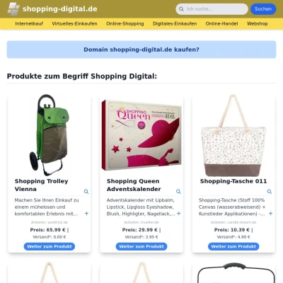 Screenshot shopping-digital.de