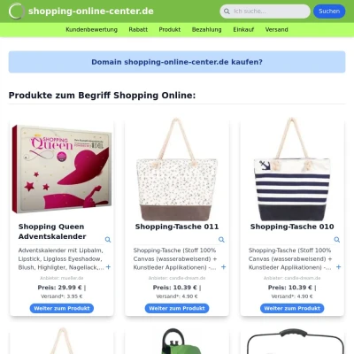 Screenshot shopping-online-center.de