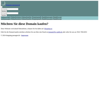 Screenshot shopping-passagen.de