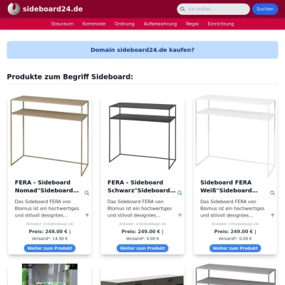 Screenshot sideboard24.de