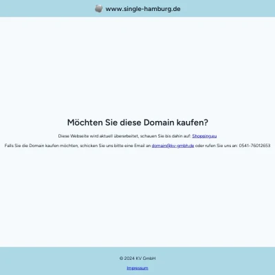 Screenshot single-hamburg.de