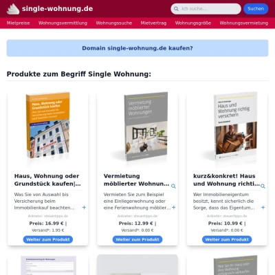 Screenshot single-wohnung.de