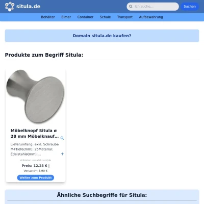 Screenshot situla.de