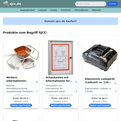 Screenshot sjcc.de