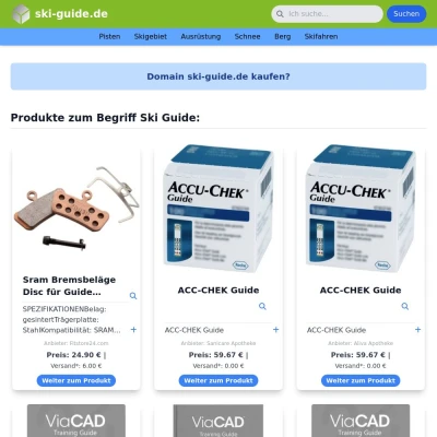 Screenshot ski-guide.de