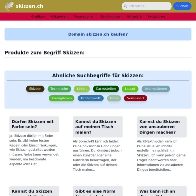 Screenshot skizzen.ch