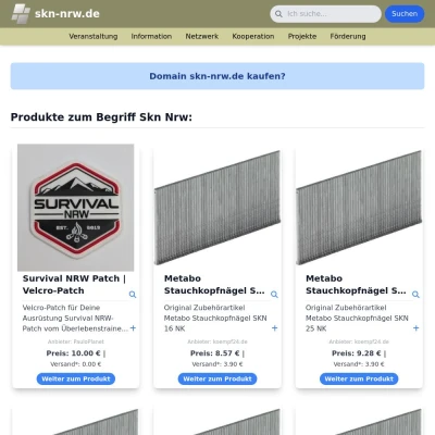Screenshot skn-nrw.de