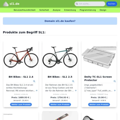 Screenshot sl1.de