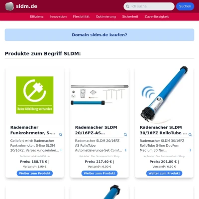 Screenshot sldm.de
