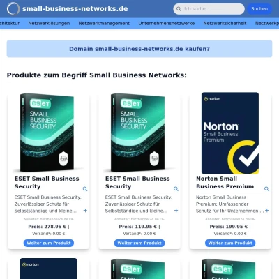 Screenshot small-business-networks.de