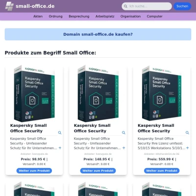 Screenshot small-office.de