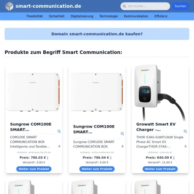 Screenshot smart-communication.de