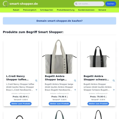 Screenshot smart-shopper.de