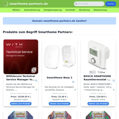 Screenshot smarthome-partners.de