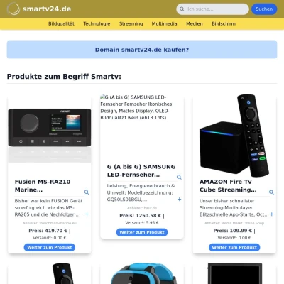 Screenshot smartv24.de
