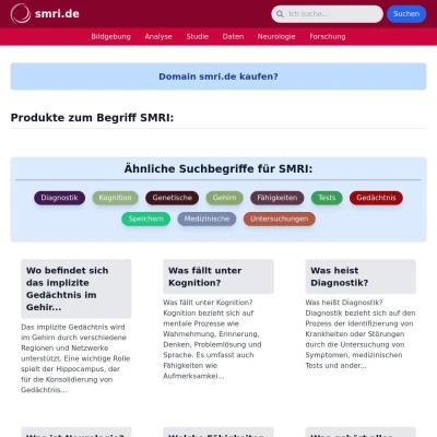 Screenshot smri.de