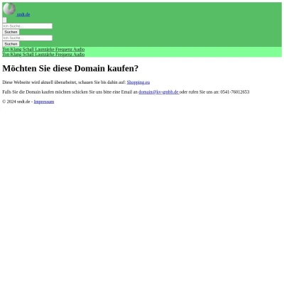 Screenshot sndt.de