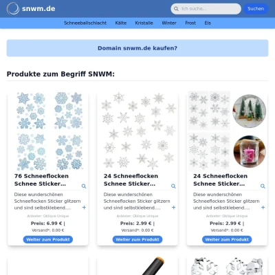 Screenshot snwm.de