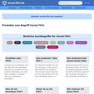 Screenshot social-flirt.de