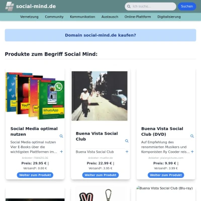 Screenshot social-mind.de