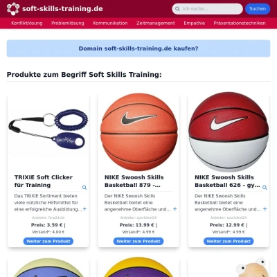 Screenshot soft-skills-training.de