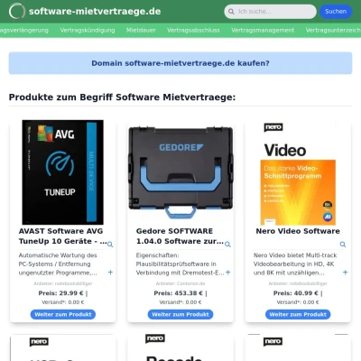 Screenshot software-mietvertraege.de