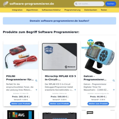 Screenshot software-programmierer.de