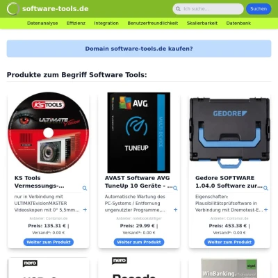 Screenshot software-tools.de