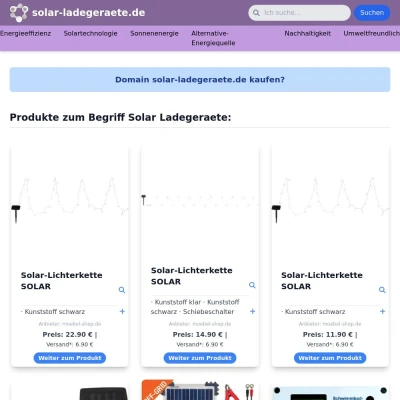 Screenshot solar-ladegeraete.de